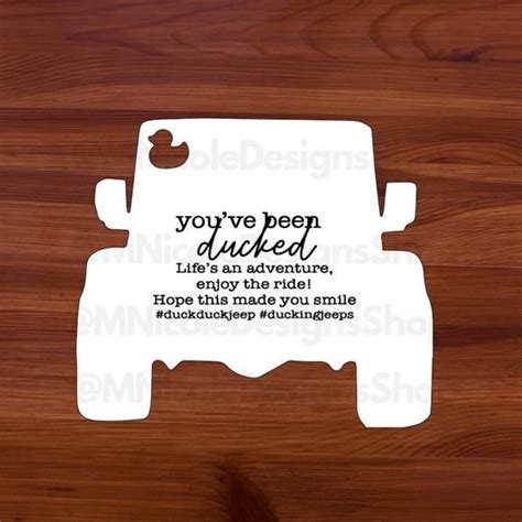 printable editable  printable duck duck jeep tags