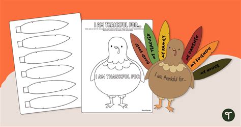 thanksgiving crafts   thankful  printable teach starter