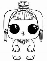 Lol Coloring Pages Doll Print Pets Omg Comments sketch template