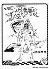 Speed Racer Coloring Pages Part Handcraftguide Popular Coloringhome sketch template