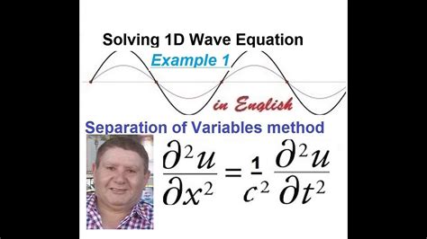 solve  wave equation  separation  variables