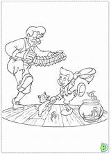 Dinokids Pinocchio Close Coloringdisney sketch template