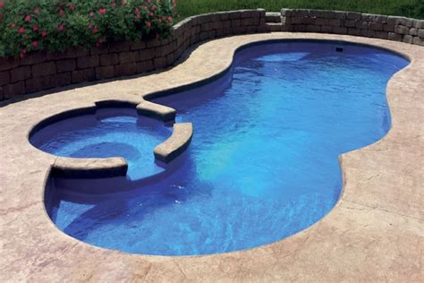 attached spa design ideas   pool inground pool expert