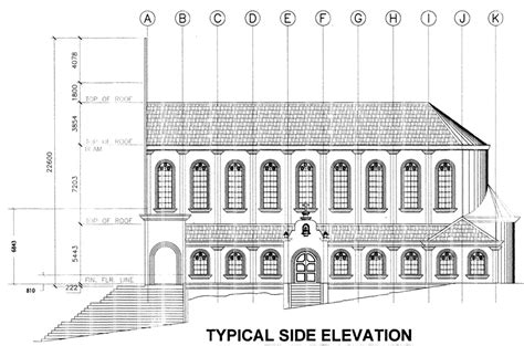 plans  layout   church