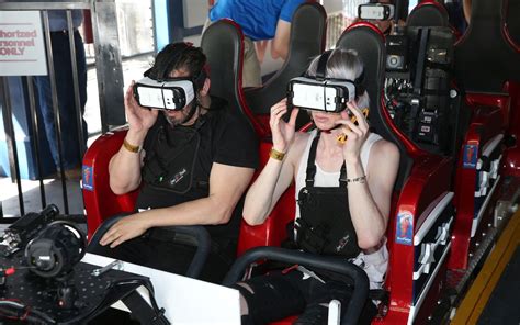 Six Flags Launches Virtual Reality Roller Coasters Travel Leisure