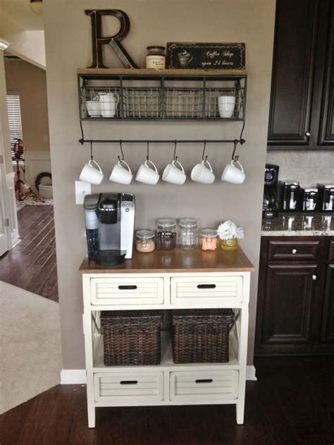 Adorable And Stylish At Home Coffee Stations
