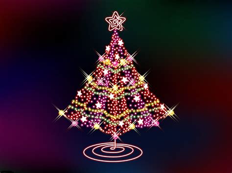 colorful christmas trees wallpapers wallpaper cave