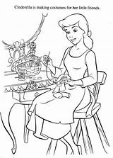 Coloring Cinderella Pages Disney Working Colouring Lazarus Gus Adult Princess Kids Maid Print Sheets Printable Books Barbie Uncategorized Tumblr Getdrawings sketch template