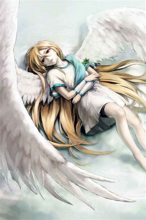 images  anime art angels  pinterest