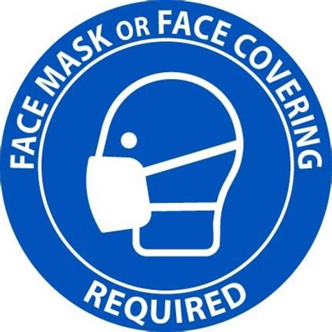 covid  face mask  covering required  circle face mask required
