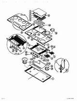 Parts Thermador Diagram Wiring Cooktop Complete Appliancepartspros Part sketch template
