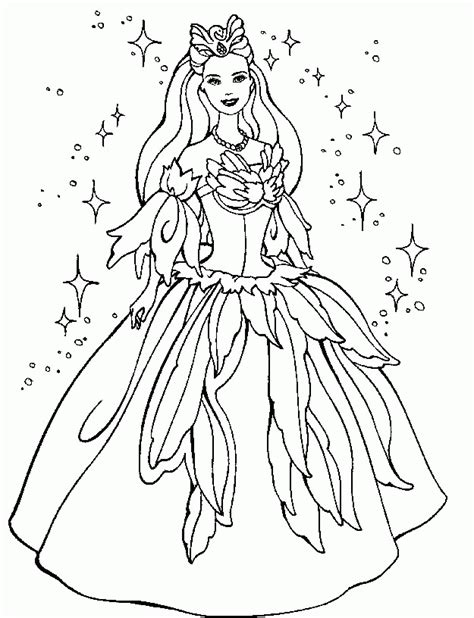 barbie doll coloring page coloring home