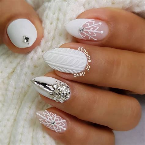 pretty winter nails art design inspirations 20 fashion best
