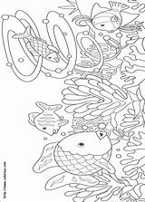Arcobaleno Regenbogenfisch Pez Arcoiris Pesce Naturaleza Arco Colorat Colorir Pesci Ciel Arc Desene Kleurplaten Malvorlagen Natuur Imagini Kleurplaat Dibujo Peixe sketch template