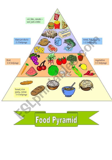 printable copy  food pyramid