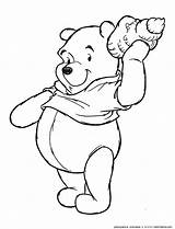 Pooh Kangaroo sketch template