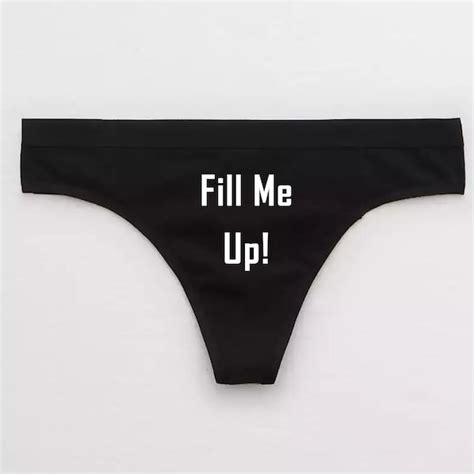 Cum In Me Daddy Thong Etsy