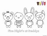 Coloring Five Pages Nights Bonnie Fnaf Bunny Freddy Draw Luxury Freddys Inspired Entitlementtrap 1700 2200 Published May sketch template