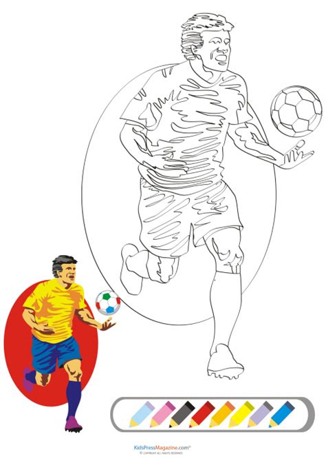 coloring match soccer star kids soccer coloring pages soccer stars