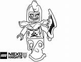 Nexo Knights Knight Aaron Caballero Flama Malvorlagen Educative Albanysinsanity Caballeros sketch template