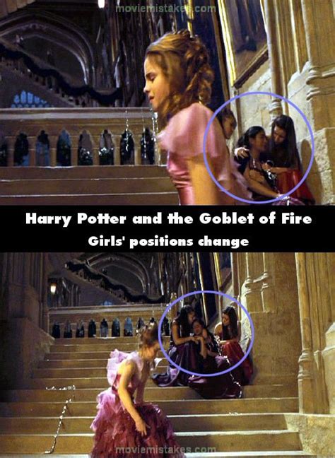 Harry Potter And The Goblet Of Fire 2005 Movie Mistake