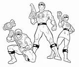 Power Rangers Coloring Pages Printable Superheroes Drawing Drawings Kb sketch template