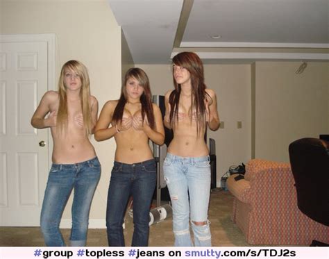 Group Topless Jeans Chooseone Right