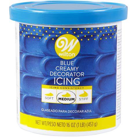 wilton creamy decorator icing blue oz walmartcom walmartcom