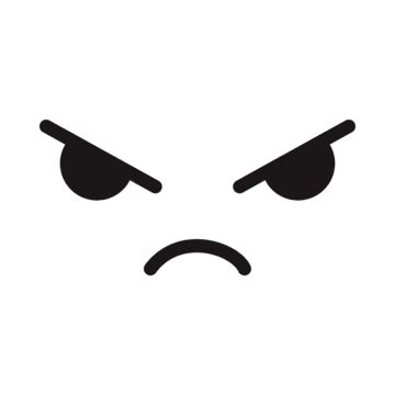 angry cartoon facial expressions vector angry cartoon  angry png