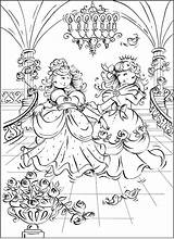 Prinzessin Dover Ausmalen Malbücher Erwachsene Selbermachen sketch template