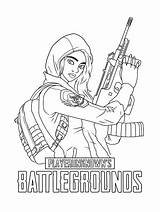 Pubg Coloring Pages Color Battlegrounds Print Playerunknown Onlinecoloringpages sketch template