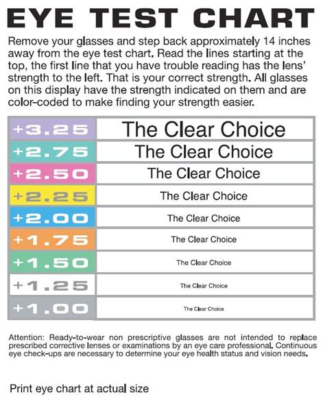 eye test chart eye test chart reading charts reading glasses
