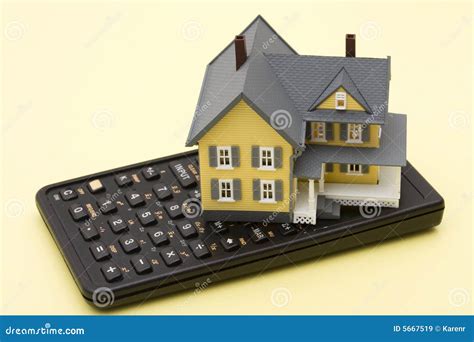 mortgage calculator stock image image  house buying