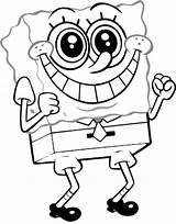 Coloring Pages Spongebob Bob Sponge Cartoon Excited Unicorn Kids Color Pearl Choose Board sketch template