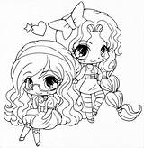 Chibi Coloring Pages Print Coloringbay Cute Kids sketch template