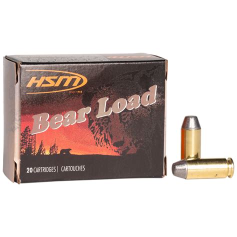 hsm bear load mm auto gr rnfp handgun ammo  rounds item  sportsmans warehouse