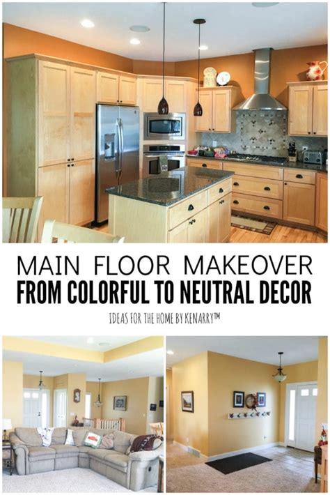 home makeover ideas colorful  neutral decor ideas   home