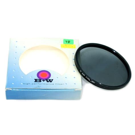 bw mm slim circular polarizer mrc filter excellent  box sold shashinki
