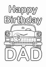 Dad Birthday Coloring Happy Pages Kids Papa Printables Print Super Printable Card Daddy Cards Drawing Wuppsy Holiday Mom Color Dads sketch template