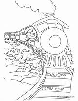 Polar Tren Freight Ausmalbild Coloringhome sketch template