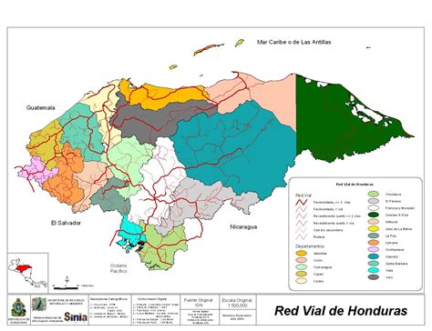 mapas de honduras mundo hispanico