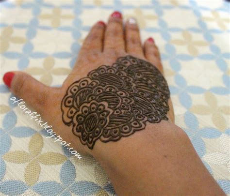 floral fix henna