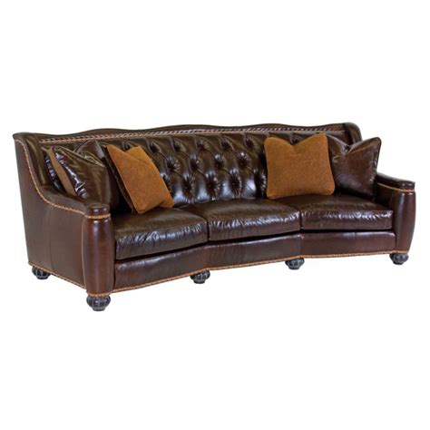 classic leather   cl sofa chelsea tufted sofa discount furniture  hickory park furniture
