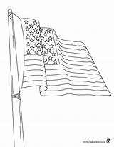 Flag Coloring Pages American United States Flags Printable Z31 Everfreecoloring Print sketch template