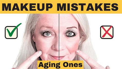 makeup mistakes 10 that make you look older mature women over 50