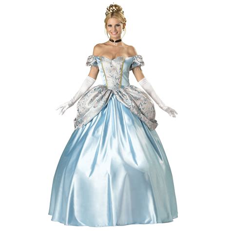cinderella disney princess elegant dress cosplay costume size     ebay