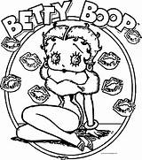 Coloring Boop Betty Wecoloringpage sketch template