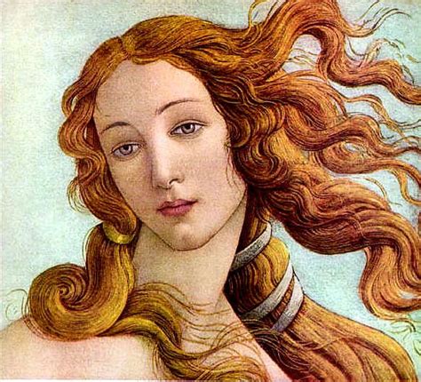 The Birth Of Venus Detail Sandro Botticelli Ca 1485 86 Aphrodite
