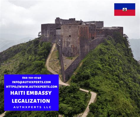 haiti embassy legalization authxperts llc usa