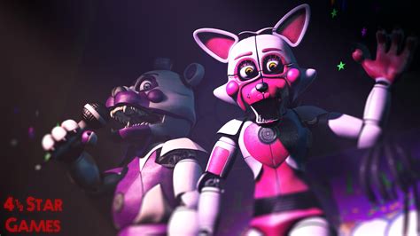 [sfm] Qutiix S Funtime Freddy And Foxy On The Stage